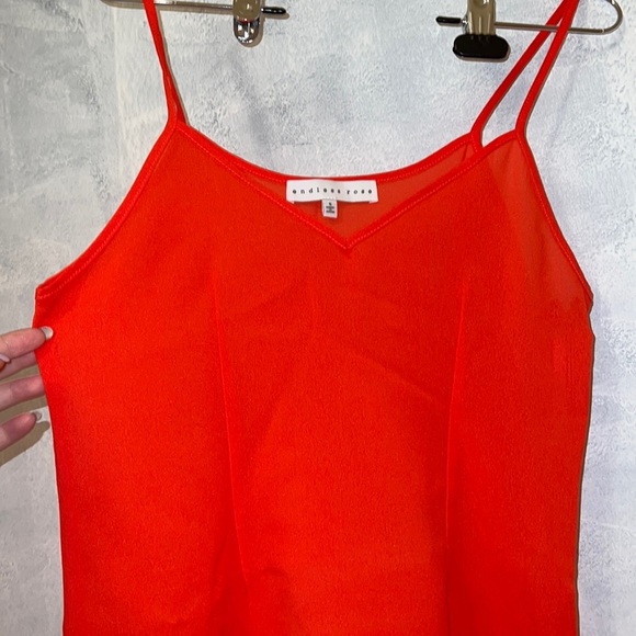 Endless ROSE SLIP DRESS SIZE SMALL/ ORANGE COLOR - Picture 2 of 2